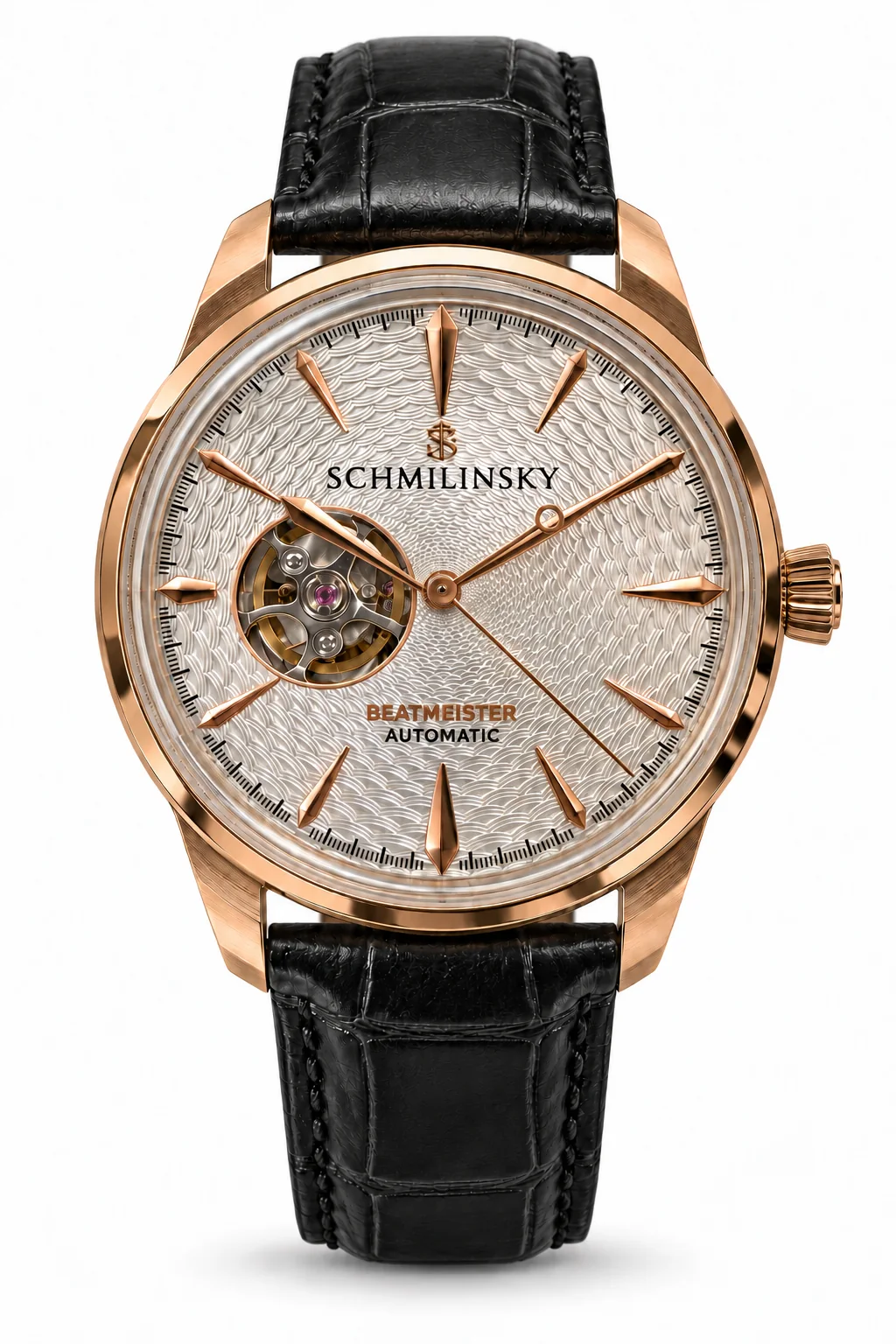 BEATMEISTER 003 light-dial and rose-gold visual rendering